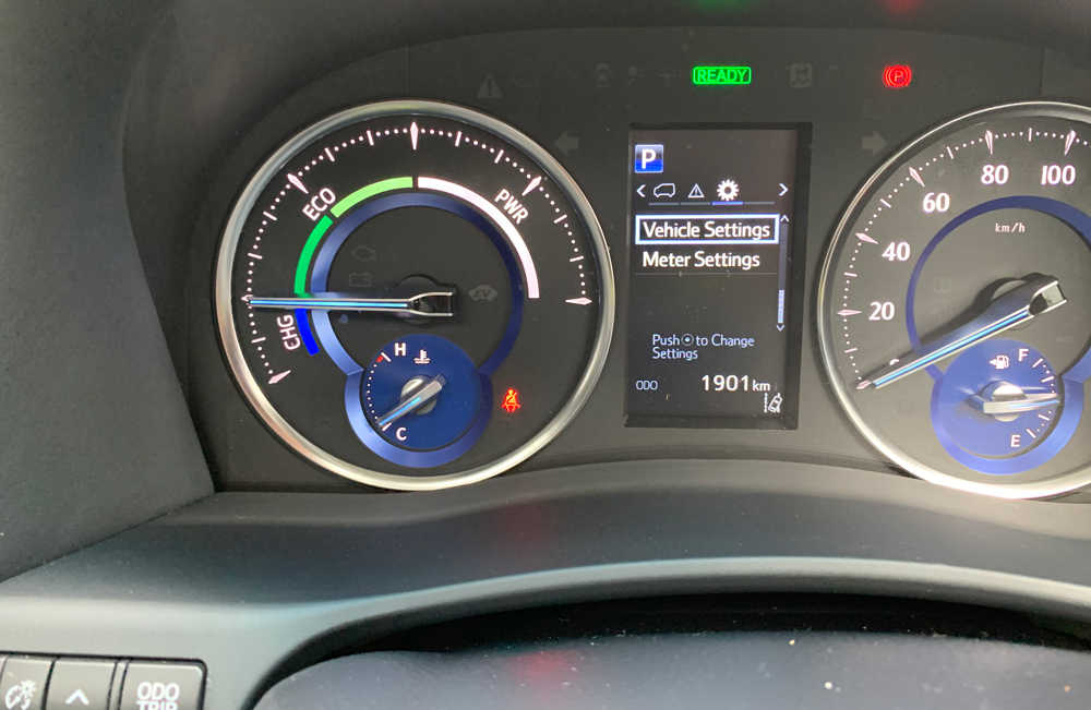 Figure 8. Scroll down and select 'Vehicle Settings Figure 8. Scroll down and select 'Vehicle Settings