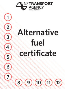 Figure 13-1-1. Alternative fuels certificate label