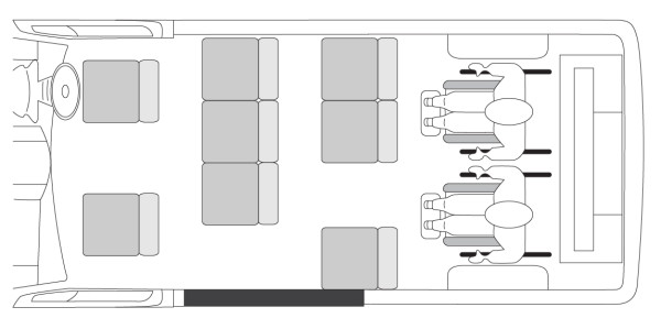 10 seating positions